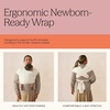 image:imageErgobaby Aura Baby Wrap Carrier for Newborn 012 MonthsTwilight Navy