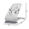 image:imageErgobaby Evolve 3in1 Bouncer Seat for Babies and Toddlers 5525 lbsLight Grey