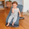 image:imageErgobaby Evolve 3in1 Bouncer Seat for Babies and Toddlers 5525 lbsOxford Blue