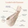 image:imageErgobaby Upsie Sling Baby Carrier for Babies and Toddlers 648 MonthsNatural Beige