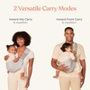 image:imageErgobaby Upsie Sling Baby Carrier for Babies and Toddlers 648 MonthsPearl Grey