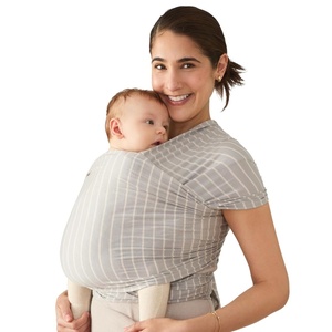 image:imageErgobaby Aura Baby Wrap Carrier for Newborn 012 MonthsGrey