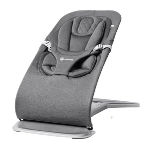 image:imageErgobaby Evolve 3in1 Bouncer Seat for Babies and Toddlers 5525 lbsCharcoal Grey