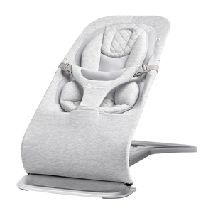 image:imageErgobaby Evolve 3in1 Bouncer Seat for Babies and Toddlers 5525 lbsLight Grey