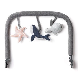 image:imageErgobaby Evolve 3in1 Bouncer Seat for Babies and Toddlers 5525 lbsOcean Wonders Charcoal Grey