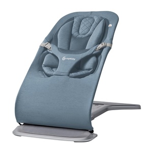 image:imageErgobaby Evolve 3in1 Bouncer Seat for Babies and Toddlers 5525 lbsOxford Blue