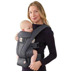 image:imageErgobaby Omni Deluxe Baby Carrier for Newborn to Toddlers 048 MonthsGraphite Grey